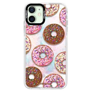 Silikónové puzdro Bumper iSaprio - Donuts 11 - iPhone 12 vyobraziť