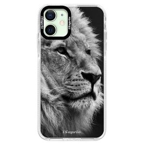 Silikónové puzdro Bumper iSaprio - Lion 10 - iPhone 12 vyobraziť