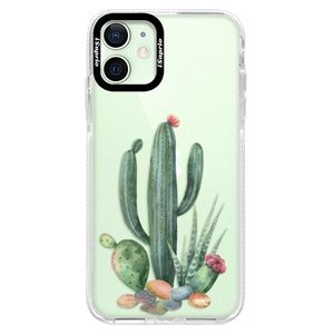 Silikónové puzdro Bumper iSaprio - Cacti 02 - iPhone 12 mini vyobraziť