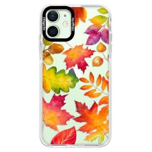 Silikónové puzdro Bumper iSaprio - Autumn Leaves 01 - iPhone 12 mini vyobraziť