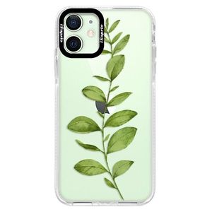 Silikónové puzdro Bumper iSaprio - Green Plant 01 - iPhone 12 mini vyobraziť