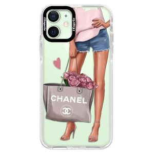 Silikónové puzdro Bumper iSaprio - Fashion Bag - iPhone 12 mini vyobraziť