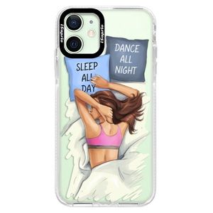 Silikónové puzdro Bumper iSaprio - Dance and Sleep - iPhone 12 mini vyobraziť