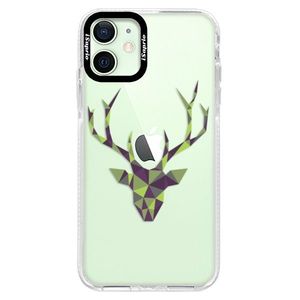 Silikónové puzdro Bumper iSaprio - Deer Green - iPhone 12 mini vyobraziť