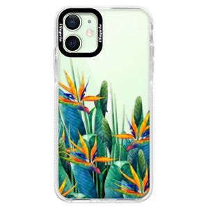 Silikónové puzdro Bumper iSaprio - Exotic Flowers - iPhone 12 mini vyobraziť