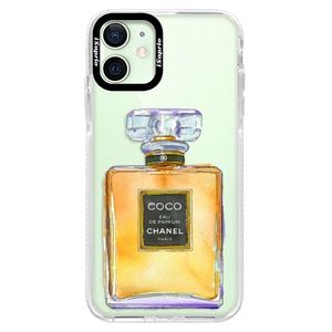 Silikónové puzdro Bumper iSaprio - Chanel Gold - iPhone 12 mini vyobraziť