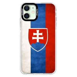 Silikónové puzdro Bumper iSaprio - Slovakia Flag - iPhone 12 mini vyobraziť