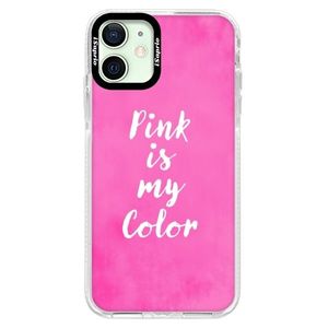 Silikónové puzdro Bumper iSaprio - Pink is my color - iPhone 12 mini vyobraziť