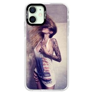 Silikónové puzdro Bumper iSaprio - Girl 01 - iPhone 12 mini vyobraziť