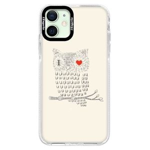 Silikónové puzdro Bumper iSaprio - I Love You 01 - iPhone 12 mini vyobraziť