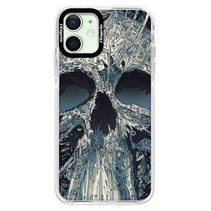 Silikónové puzdro Bumper iSaprio - Abstract Skull - iPhone 12 mini vyobraziť