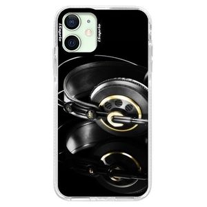 Silikónové puzdro Bumper iSaprio - Headphones 02 - iPhone 12 mini vyobraziť