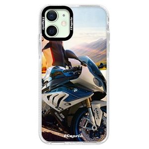 Silikónové puzdro Bumper iSaprio - Motorcycle 10 - iPhone 12 mini vyobraziť