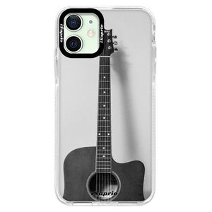 Silikónové puzdro Bumper iSaprio - Guitar 01 - iPhone 12 mini vyobraziť