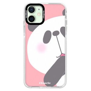 Silikónové puzdro Bumper iSaprio - Panda 01 - iPhone 12 mini vyobraziť