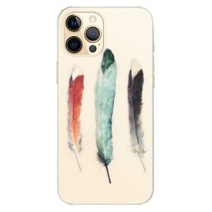 Plastové puzdro iSaprio - Three Feathers - iPhone 12 Pro Max vyobraziť
