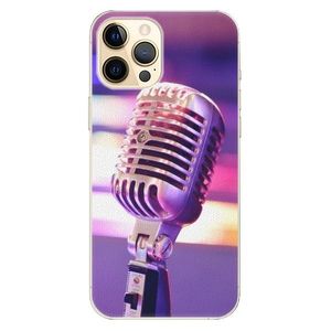 Plastové puzdro iSaprio - Vintage Microphone - iPhone 12 Pro Max vyobraziť