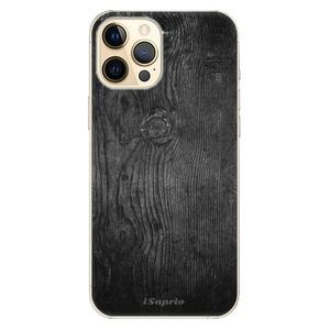 Plastové puzdro iSaprio - Black Wood 13 - iPhone 12 Pro Max vyobraziť