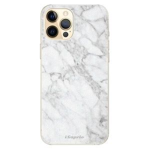 Plastové puzdro iSaprio - SilverMarble 14 - iPhone 12 Pro Max vyobraziť