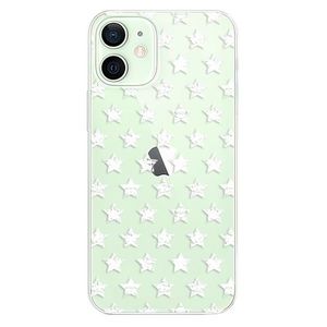 Plastové puzdro iSaprio - Stars Pattern - white - iPhone 12 vyobraziť