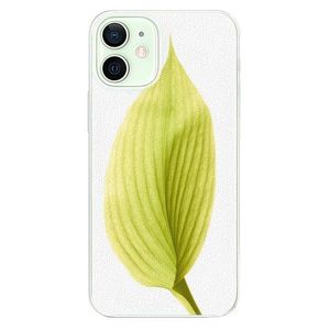 Plastové puzdro iSaprio - Green Leaf - iPhone 12 vyobraziť
