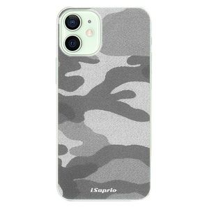 Plastové puzdro iSaprio - Gray Camuflage 02 - iPhone 12 mini vyobraziť