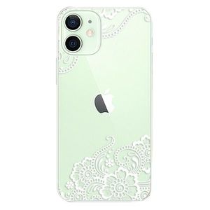 Plastové puzdro iSaprio - White Lace 02 - iPhone 12 mini vyobraziť