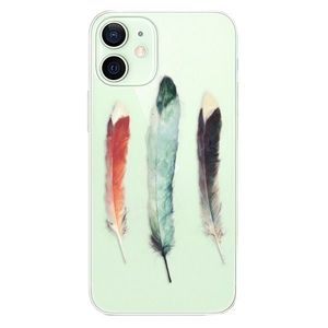 Plastové puzdro iSaprio - Three Feathers - iPhone 12 mini vyobraziť