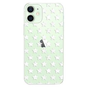 Plastové puzdro iSaprio - Stars Pattern - white - iPhone 12 mini vyobraziť