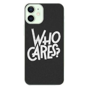 Plastové puzdro iSaprio - Who Cares - iPhone 12 mini vyobraziť