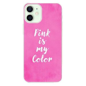 Plastové puzdro iSaprio - Pink is my color - iPhone 12 mini vyobraziť
