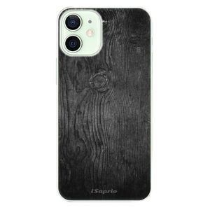 Plastové puzdro iSaprio - Black Wood 13 - iPhone 12 mini vyobraziť