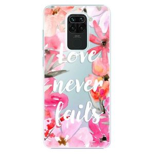 Plastové puzdro iSaprio - Love Never Fails - Xiaomi Redmi Note 9 vyobraziť
