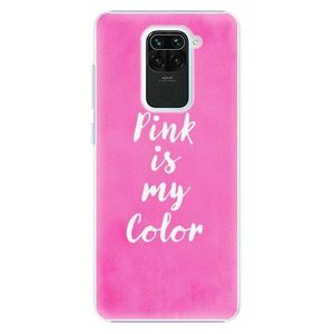 Plastové puzdro iSaprio - Pink is my color - Xiaomi Redmi Note 9 vyobraziť