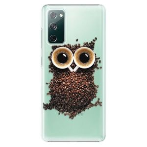 Plastové puzdro iSaprio - Owl And Coffee - Samsung Galaxy S20 FE vyobraziť