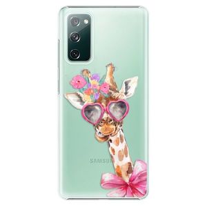 Plastové puzdro iSaprio - Lady Giraffe - Samsung Galaxy S20 FE vyobraziť
