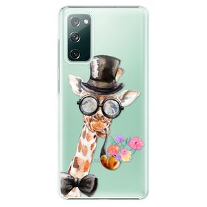 Plastové puzdro iSaprio - Sir Giraffe - Samsung Galaxy S20 FE vyobraziť