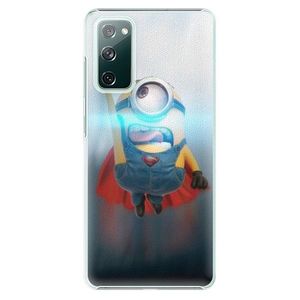 Plastové puzdro iSaprio - Mimons Superman 02 - Samsung Galaxy S20 FE vyobraziť