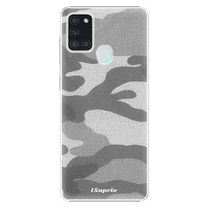 Plastové puzdro iSaprio - Gray Camuflage 02 - Samsung Galaxy A21s vyobraziť