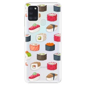Plastové puzdro iSaprio - Sushi Pattern - Samsung Galaxy A21s vyobraziť