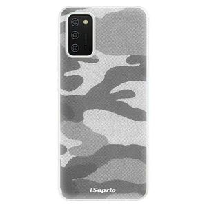 Odolné silikónové puzdro iSaprio - Gray Camuflage 02 - Samsung Galaxy A02s vyobraziť