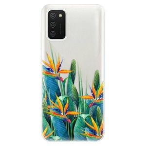 Odolné silikónové puzdro iSaprio - Exotic Flowers - Samsung Galaxy A02s vyobraziť
