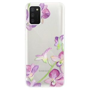 Odolné silikónové puzdro iSaprio - Purple Orchid - Samsung Galaxy A02s vyobraziť