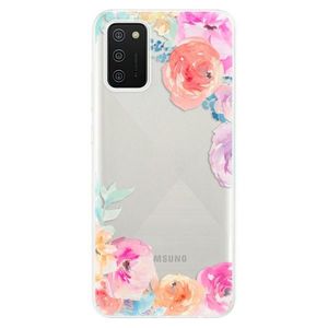Odolné silikónové puzdro iSaprio - Flower Brush - Samsung Galaxy A02s vyobraziť