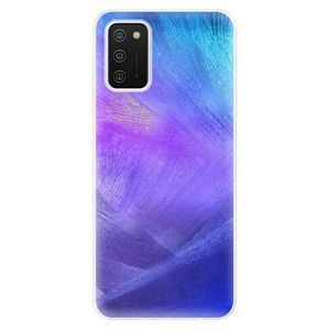 Odolné silikónové puzdro iSaprio - Purple Feathers - Samsung Galaxy A02s vyobraziť