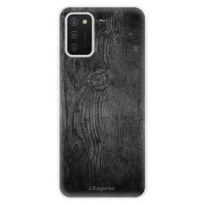 Odolné silikónové puzdro iSaprio - Black Wood 13 - Samsung Galaxy A02s vyobraziť