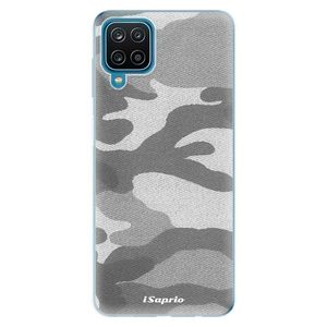 Odolné silikónové puzdro iSaprio - Gray Camuflage 02 - Samsung Galaxy A12 vyobraziť