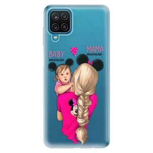 Odolné silikónové puzdro iSaprio - Mama Mouse Blond and Girl - Samsung Galaxy A12 vyobraziť