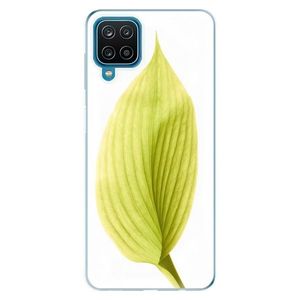 Odolné silikónové puzdro iSaprio - Green Leaf - Samsung Galaxy A12 vyobraziť