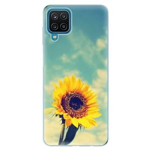 Odolné silikónové puzdro iSaprio - Sunflower 01 - Samsung Galaxy A12 vyobraziť